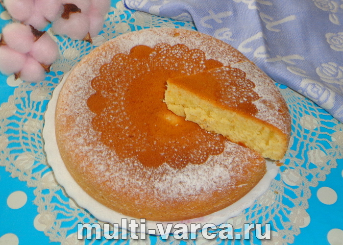 Сметанный пирог в мультиварке